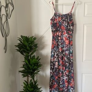 Floral maxi dress